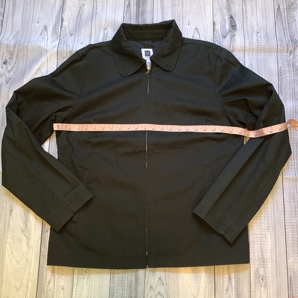 Gap Factory Store Black Lightweight Jacket Size Large - Picture 4 of 6